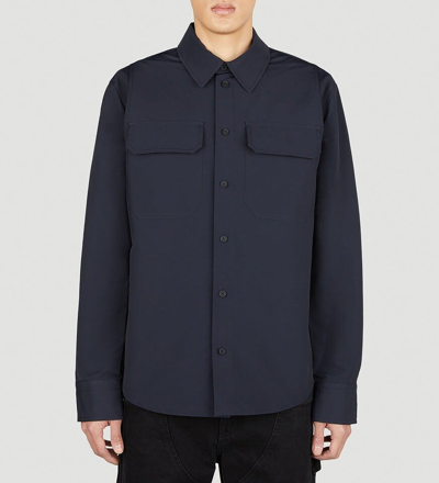 Helmut Lang Navy Utility Shirt