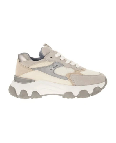 Hogan Hyperactive Trainers In Grey,off White