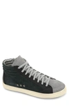 P448 Skate High Top Sneaker In Black Chess
