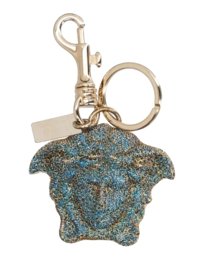 Versace Key Rings In Azure