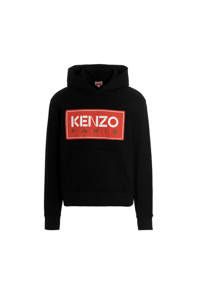 Kenzo Sweatshirt With Iconic Logo By . Minimal But Ideal For A Sporty Look In Black