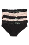 Honeydew Intimates Honeydew Ahna 5-pack Lace Hipster Panties In Basic 1