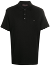 Michael Kors Classic Chest Logo Polo Shirt In Black