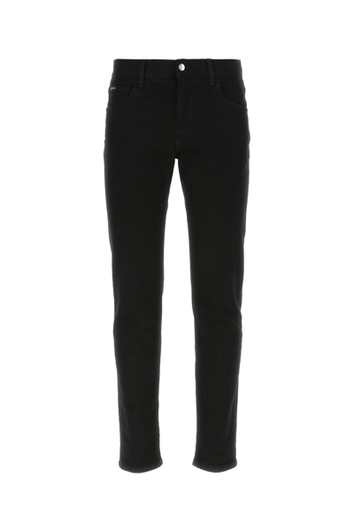 Dolce & Gabbana - Slim-cut Jeans In Black