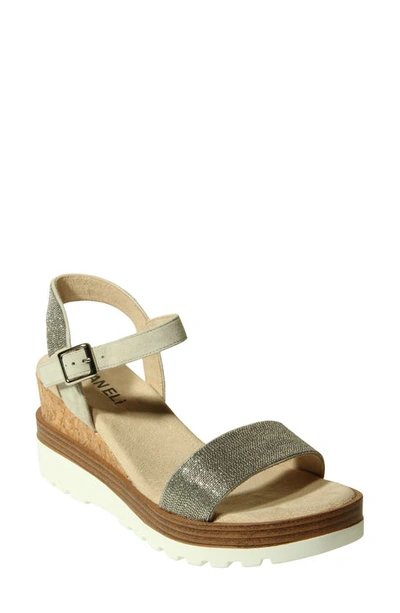 Vaneli Cedra Platform Wedge Sandal In Dove