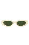 Tory Burch 51mm Cat Eye Sunglasses In Ivory