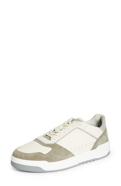 Brunello Cucinelli Low-top Panelled Sneakers In Green