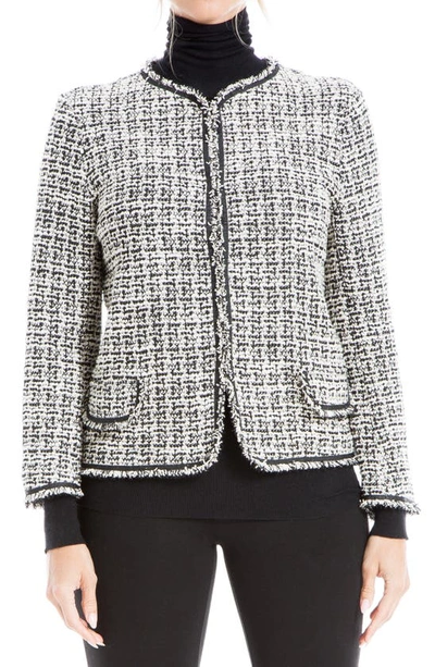 Max studio tweed jacket hot sale