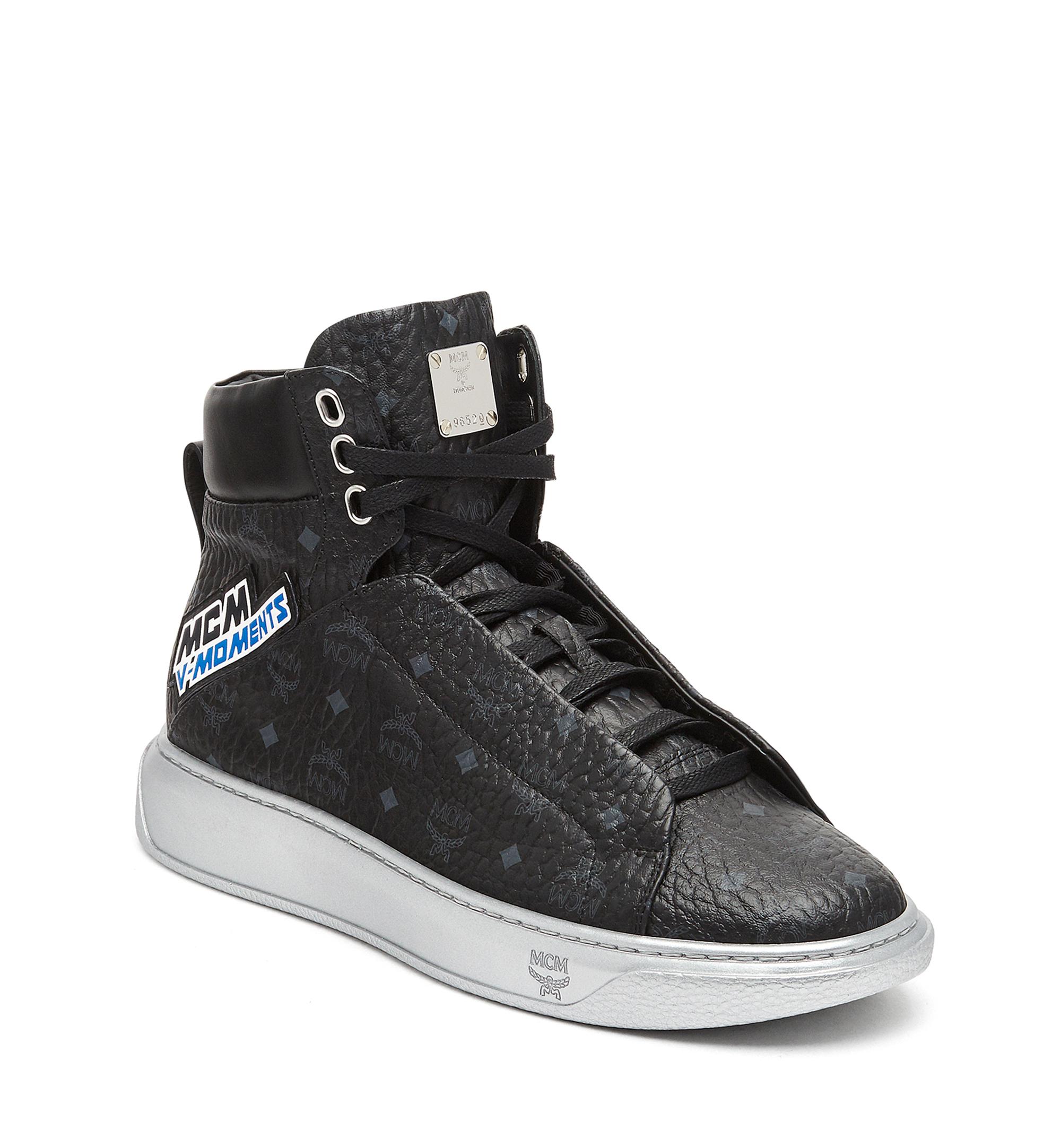 mcm high top sneakers