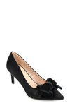 Journee Collection Crystol Pump In Black