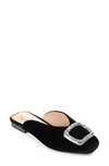Journee Collection Sonnia Flat Mule In Black