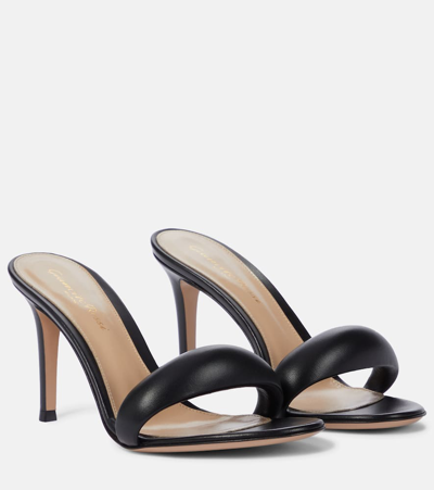 Gianvito Rossi Black Bijoux 85 Sandals