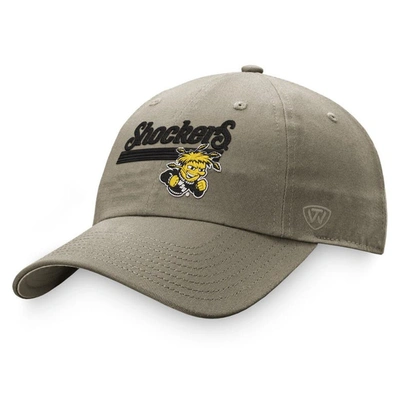 Top Of The World Khaki Wichita State Shockers Slice Adjustable Hat