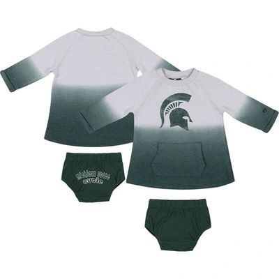 Colosseum Babies' Toddler Boys  Navy, Heather Gray Penn State Nittany Lions Jingtinglers Football V-neck Jers In Green,heather Gray