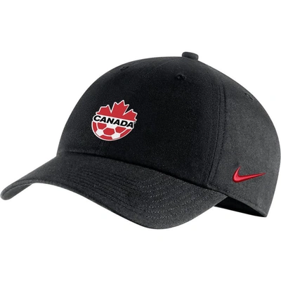 Nike Black Canada Soccer Campus Adjustable Hat