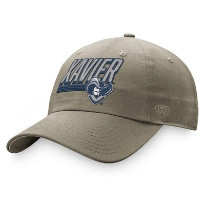 Top Of The World Khaki Xavier Musketeers Slice Adjustable Hat