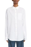 Acne Studios Button-up Shirt In White