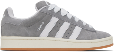 Adidas Originals Campus 00s "grey/white" Sneakers In White/grey