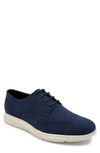 Aston Marc Lark Wingtip Derby In Navy