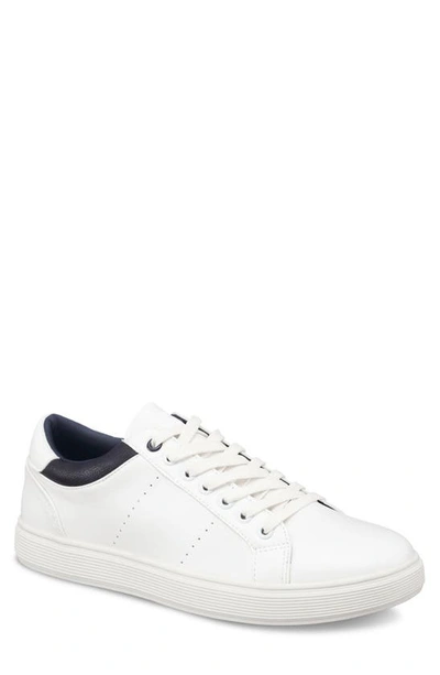 Aston Marc Stallion Court Sneaker In White