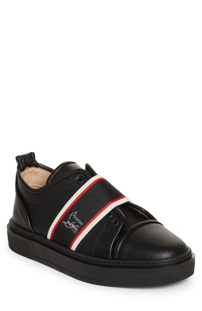 Christian Louboutin Adolescenza Sneaker In Black