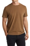 Rowan Asher Standard Cotton T-shirt In Umber