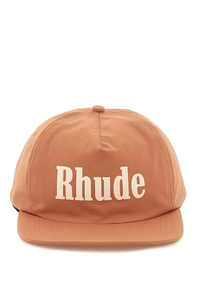 Rhude Orange Logo Cap