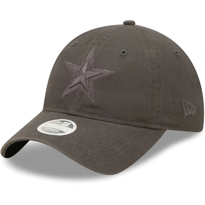 New Era Graphite Dallas Cowboys Core Classic 2.0 Tonal 9twenty Adjustable Hat