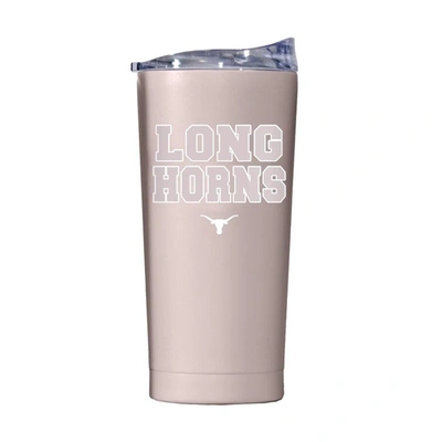 Logo Brands Texas Longhorns 20oz. Fashion Color Tumbler In Light Pink