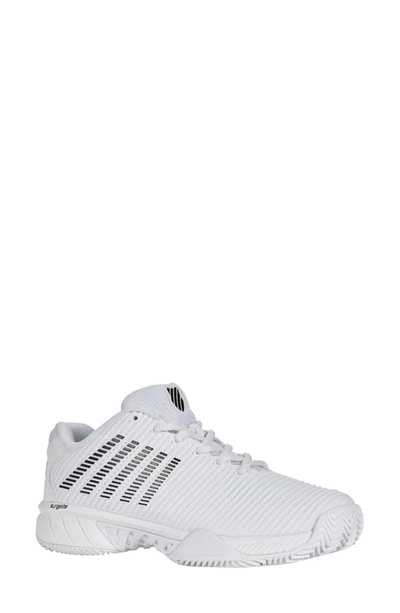 K-swiss Hypercourt Express 2 Tennis Shoe In White/black/black