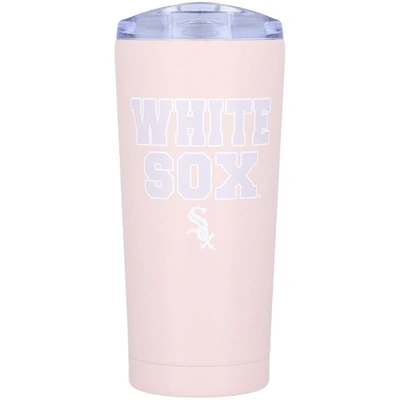 Logo Brands Chicago White Sox 20oz. Fashion Color Tumbler In Light Pink