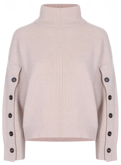 Brunello Cucinelli Cashmere Sweater In Pink