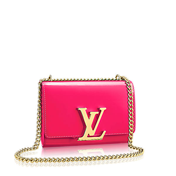 Louis Vuitton Chain Louise Mm In Hot Pink | ModeSens