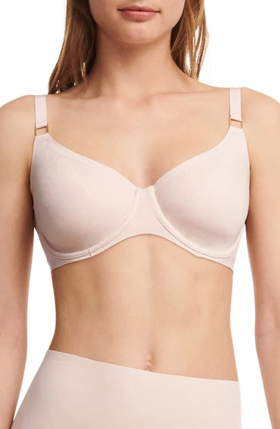 Chantelle Lingerie Pure Light Underwire Unlined Bra In Nude Blush