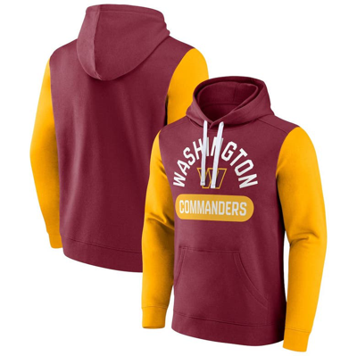 Fanatics Branded Burgundy Washington Commanders Extra Point Pullover Hoodie