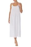 Eileen West Tie Shoulder Cotton Ballet Nightgown In White