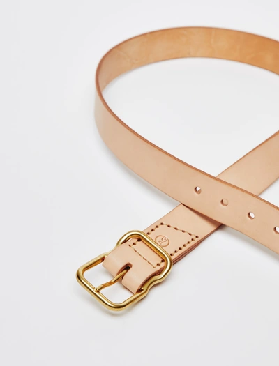 Ag Danny Belt In Natural/brass