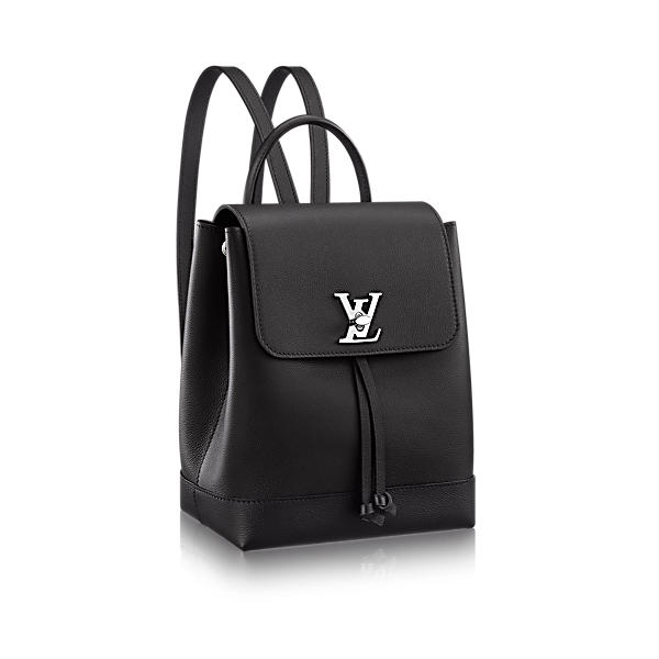 Louis Vuitton Lockme Backpack In Noir | ModeSens