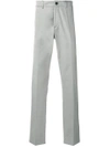 Prada Cropped Trousers In Grey