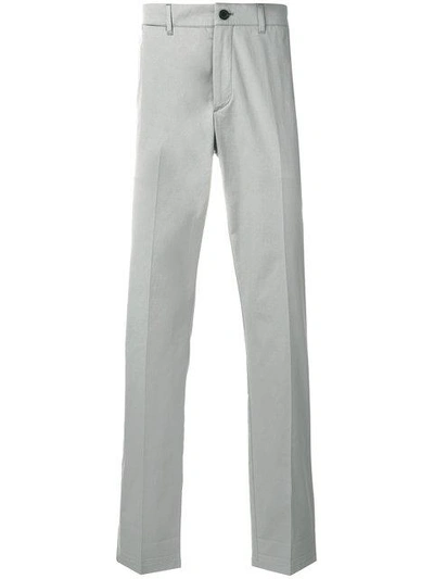 Prada Cropped Trousers In Grey