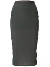 Rick Owens Pillar Pencil Skirt