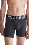 Calvin Klein 3-pack Boxer Briefs In Black- Exact/samba/silver Haze