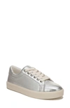 Sam Edelman Ethyl Low Top Sneaker In Silver
