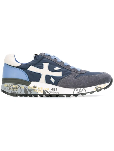 Premiata Lace Up Trainers In Blue
