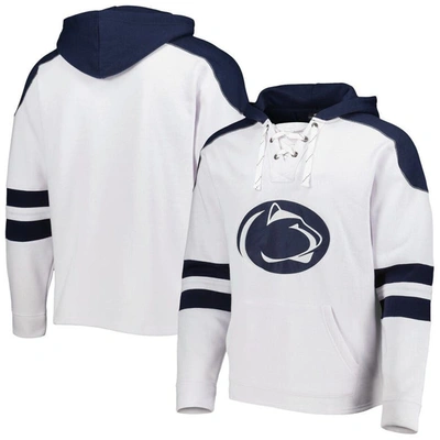 Colosseum White Penn State Nittany Lions Lace-up 4.0 Pullover Hoodie