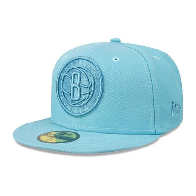 New Era Blue Brooklyn Nets Color Pack Foam 59fifty Fitted Hat