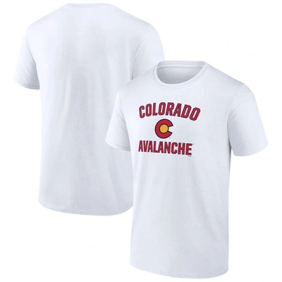 Fanatics Branded White Colorado Avalanche Special Edition 2.0 Wordmark T-shirt
