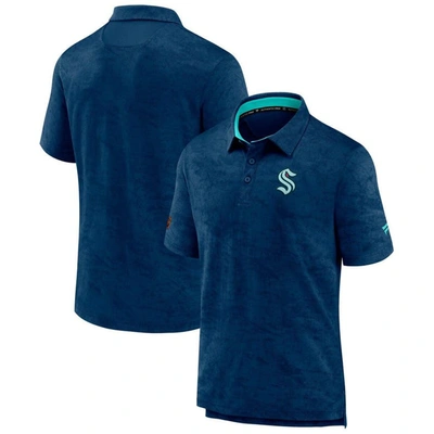 Fanatics Branded Navy Seattle Kraken Special Edition 2.0 Authentic Pro Polo