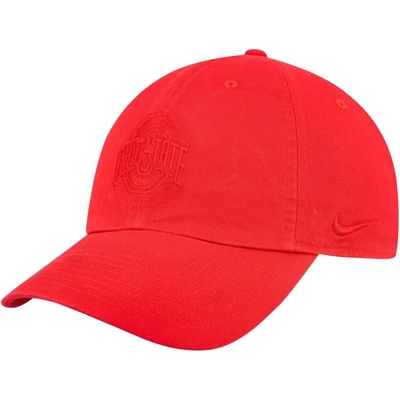 Nike Scarlet Ohio State Buckeyes Heritage86 Logo Performance Adjustable Hat