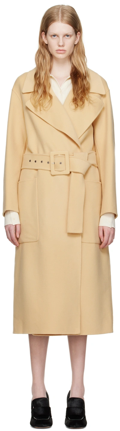 Sportmax Baby Coat Clothing In Nude &amp; Neutrals